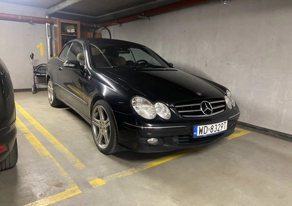 Mercedes-Benz CLK cena 33900 przebieg: 245000, rok produkcji 2006 z Warszawa małe 46